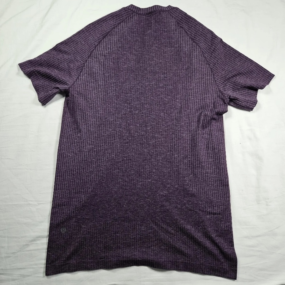 Lululemon Metal Vent Tech Short Sleeve PPAS/DMMG Purple Ash Men's Size Medium - Picture 4 of 5